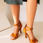 Alison Hayes™ Satin Strappy Heel Sandals