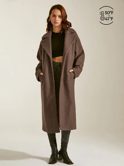 Oversized Essential Long Coat