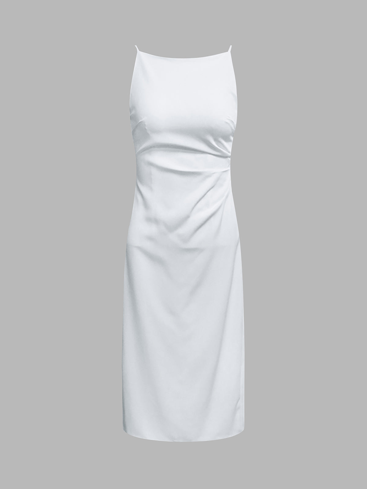 Silent Sea Boat Neck Midi Dress