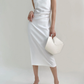 Silent Sea Boat Neck Midi Dress