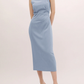 Silent Sea Boat Neck Midi Dress