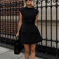 Elegant A-line Mini Dress