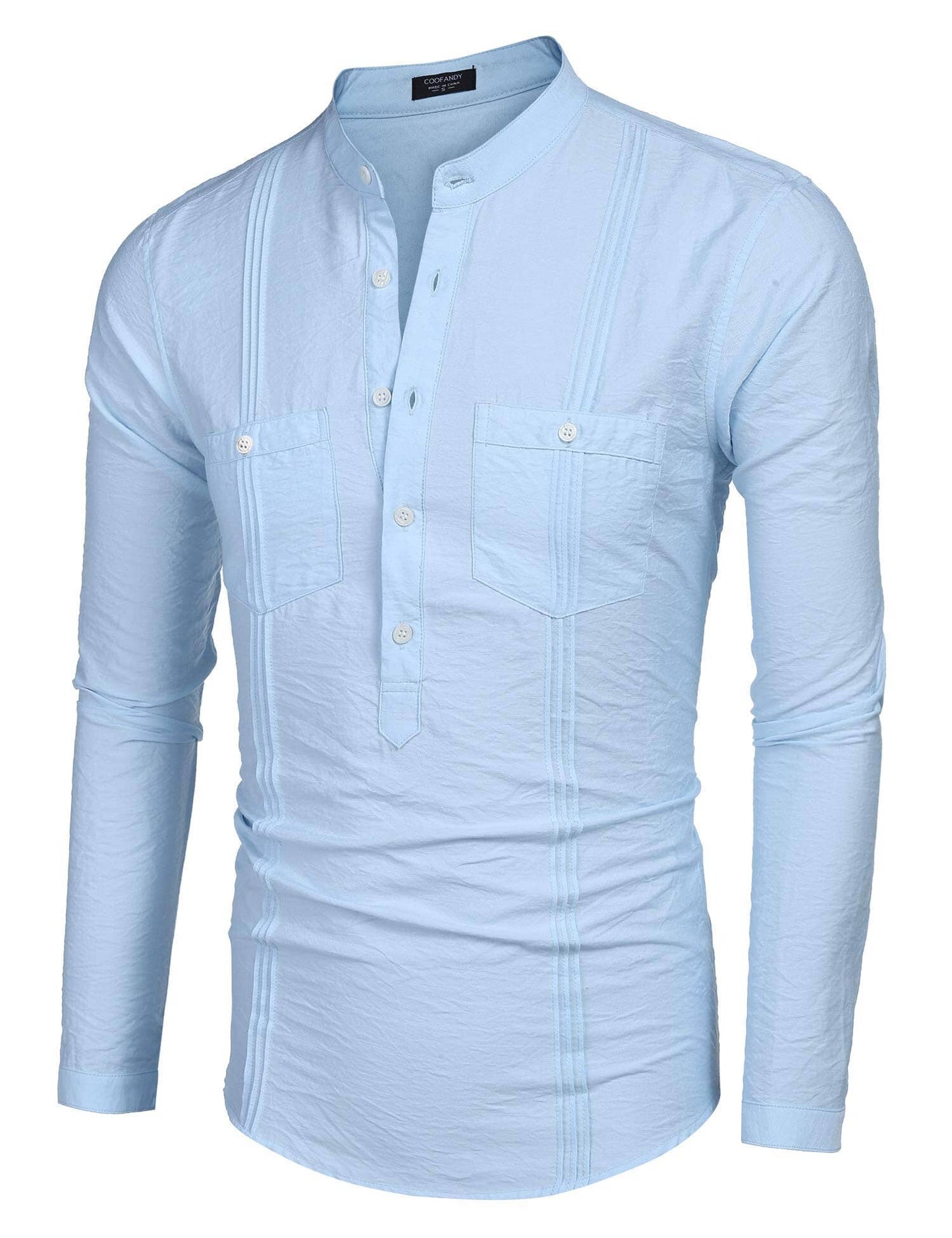 Henley Cotton Beach Shirts (US Only)