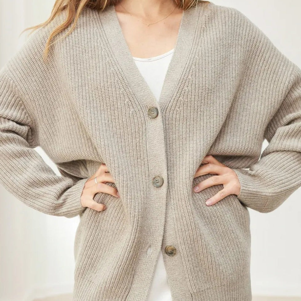 Jenny K - Cashmere Cocoon Cardigan