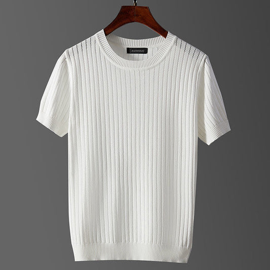 Charles Morrison Casual Knit T-Shirt