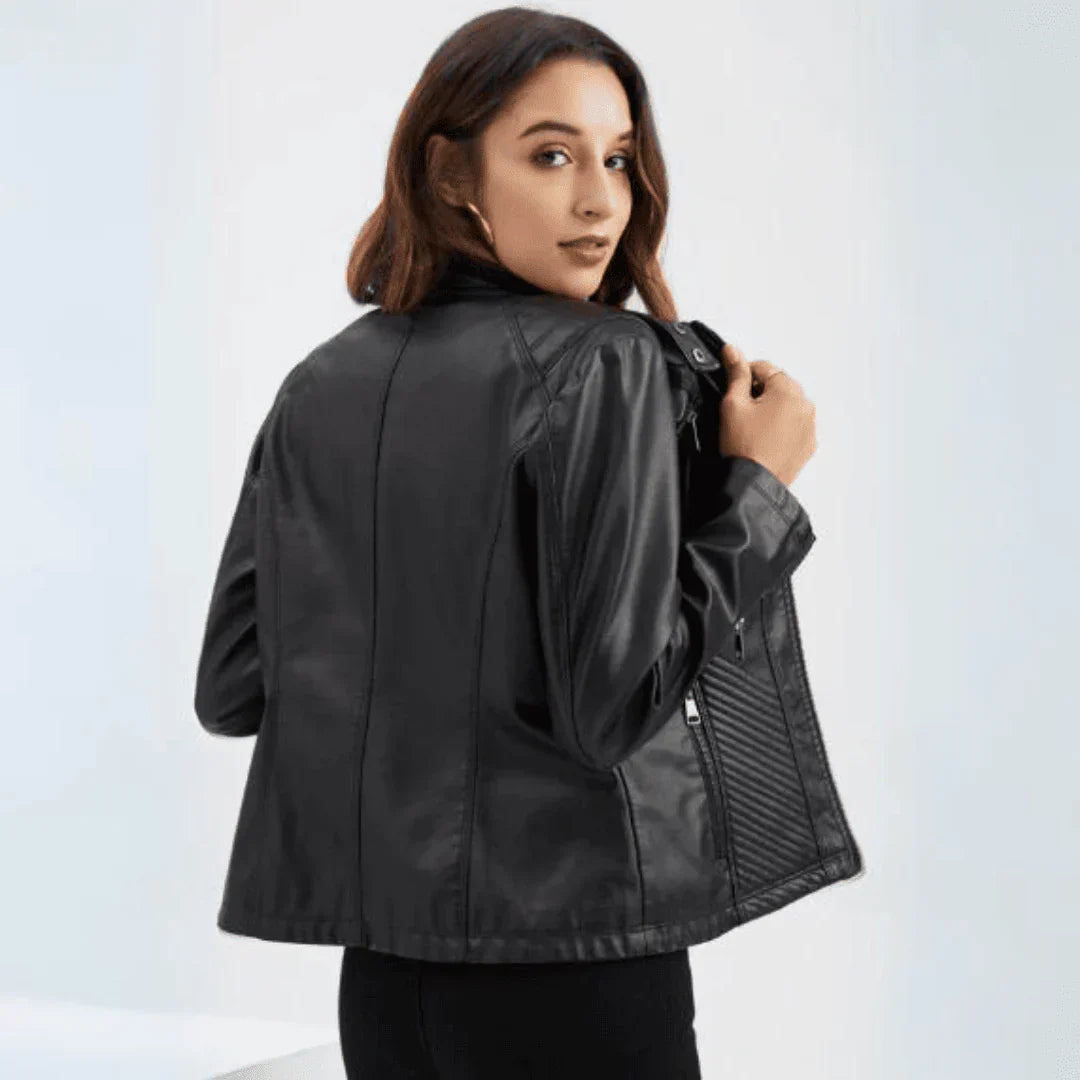 Robyn™ - Stylish Leather Jacket