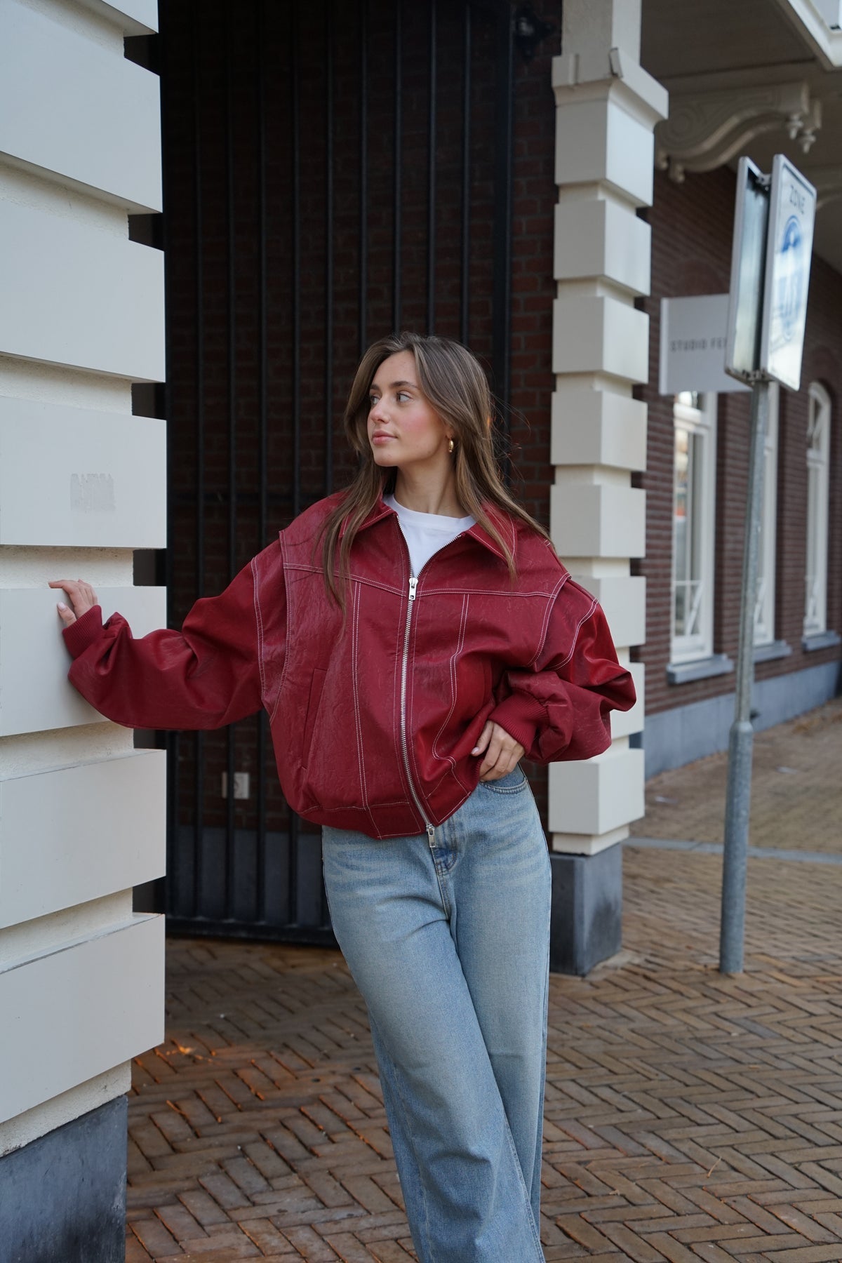 Veerle | Oversized Chenille Jacket