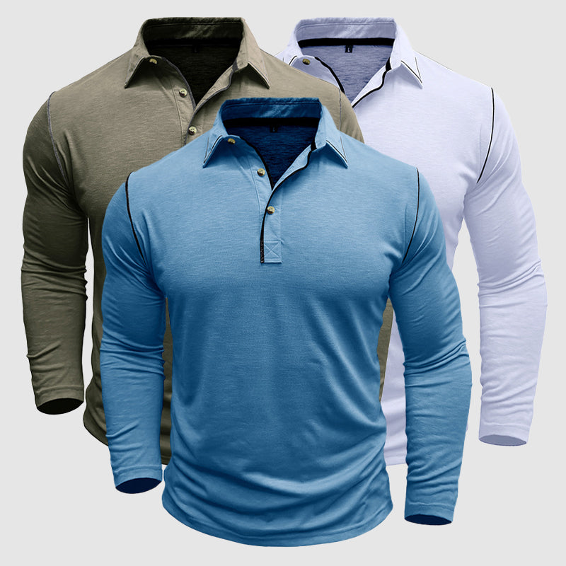 Davidson Solid Color Long Sleeve Shirt