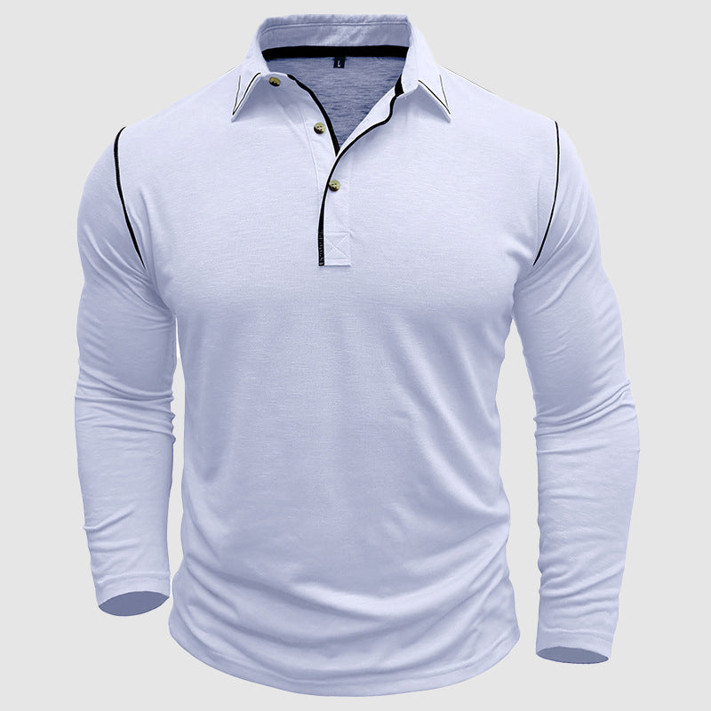 Davidson Solid Color Long Sleeve Shirt