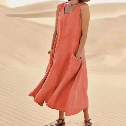 Emie Daly Cotton Maxi Dress