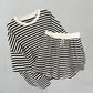 Emie Daly Striped Spring Set