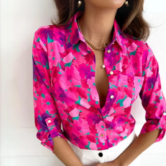 Sophie - Floral Print Blouse