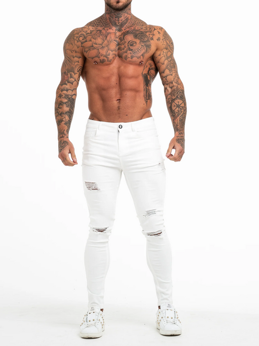 RIPPER JEANS - WHITE