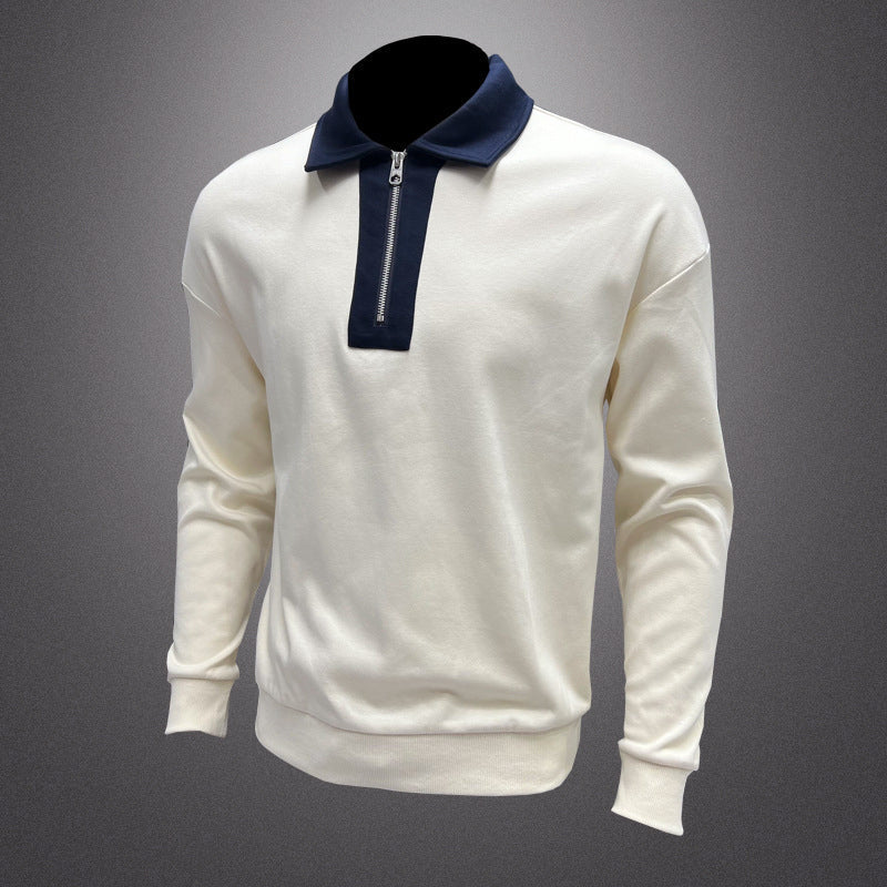 Frank Hardy Accent Collar Sweatshirt