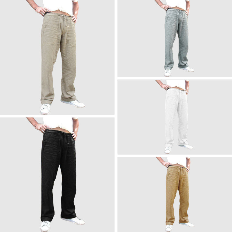 Frank Hardy Bali Linen Trousers