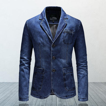 Frank Hardy Dynamic Denim Blazer