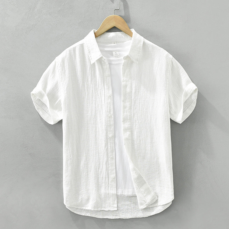 Frank Hardy Minimalist Cotton Linen Shirt