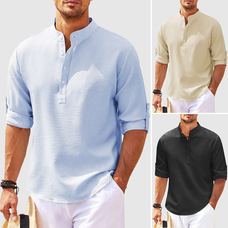 Frank Hardy Signature Henley Shirt