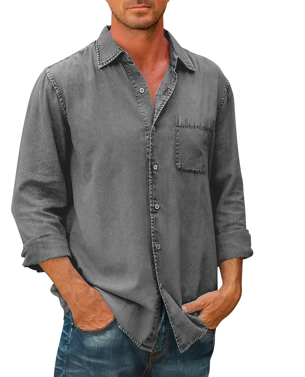 Alexandro | Casual Long-Sleeve Shirt