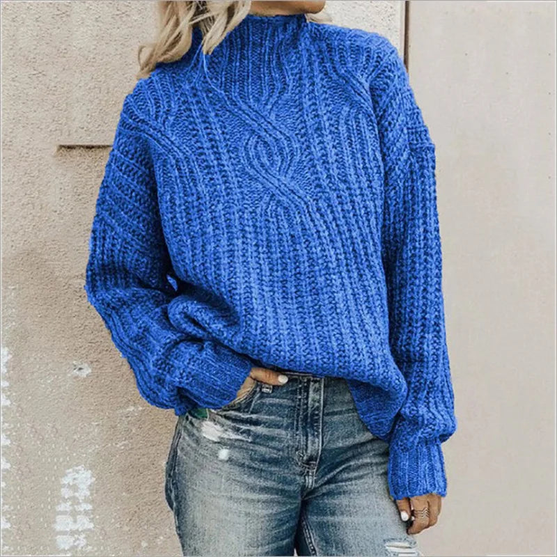 Lillian Cozy Knitted Pullover