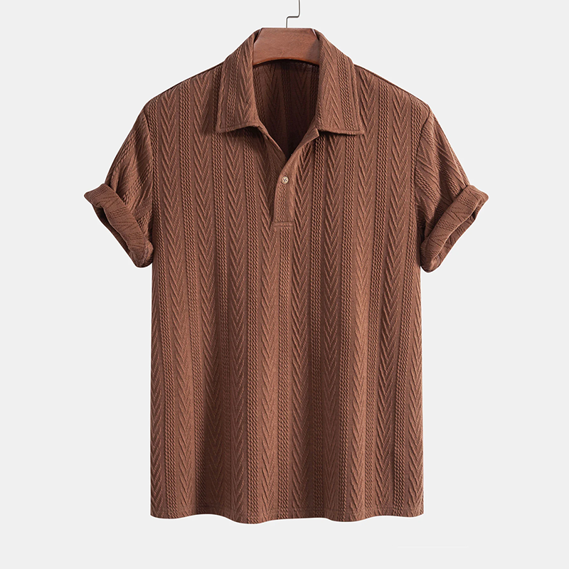 HARLOW LEGACY VELOUR™ JACQUARD KNIT SHIRT