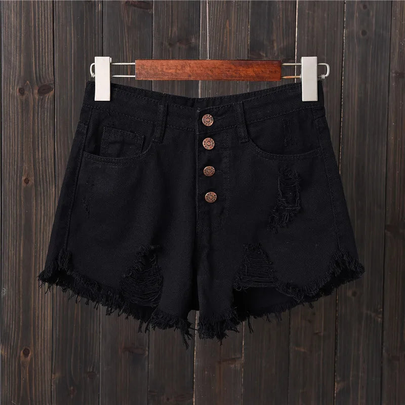 Emilia Denim Cotton Shorts