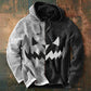 Halloween Spooky Pumpkin Pattern Hoodie