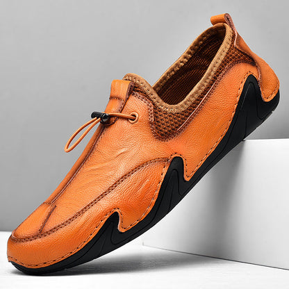 Hermes Genuine Leather Loafers