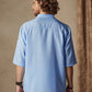 Casual Cotton Linen Mid-sleeve Shirt