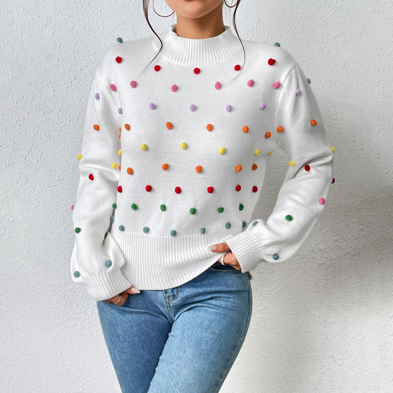 Fashionable Casual Knit Sweater