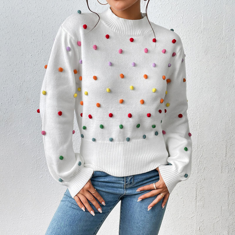 Fashionable Casual Knit Sweater