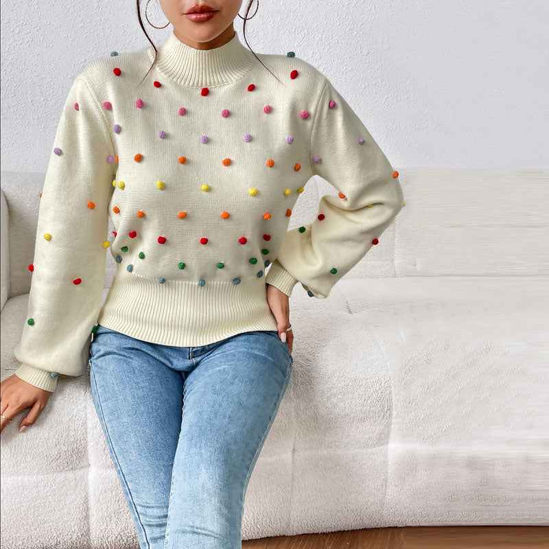 Fashionable Casual Knit Sweater