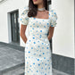 Garden Tea Party Midi Dress