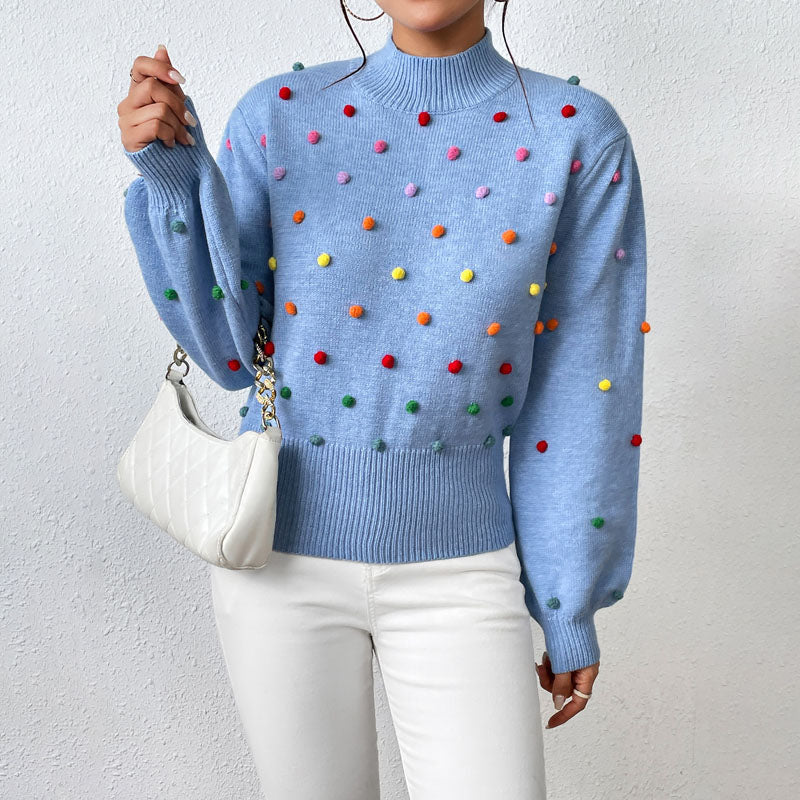 Fashionable Casual Knit Sweater