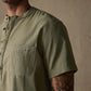 Cozy Half Button Cotton Linen Shirt