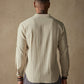 Casual Cotton Linen Solid Color Shirt