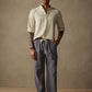 Casual Cotton Linen Solid Color Shirt