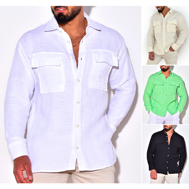 Ibiza Islander Linen Shirt