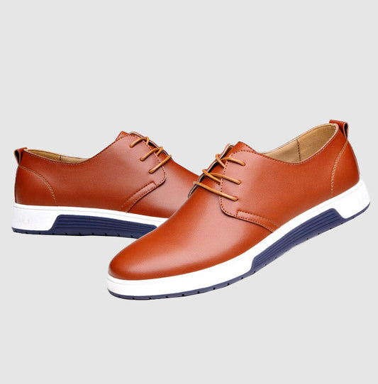 James Leather Oxfords Shoes