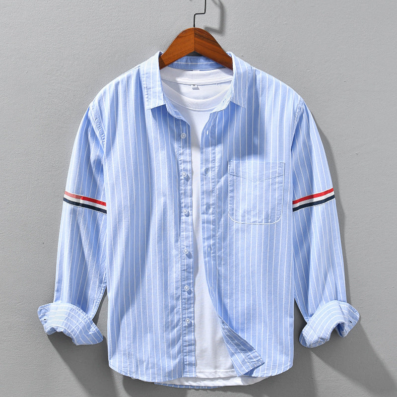 James Scott Breezy Long Sleeve Summer Shirt