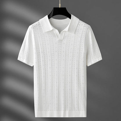 Louis Martin Ice Silky Polo Shirt