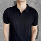 LuxeVibe V-Neck Polo