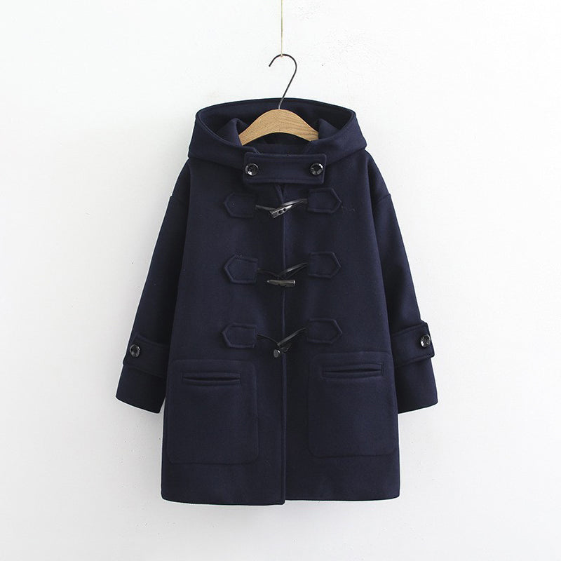 Malin Tassou Hooded Woolen Coat