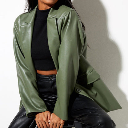 Malin Tassou New York Summer Leather Jacket