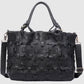 Malin Tassou Patchwork Genuine Leather Bag