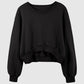 Malin Tassou Serene Cropped Sweatshirt