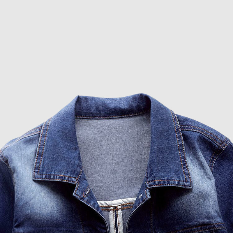 Malin Tassou Short Sleeve Denim Jacket