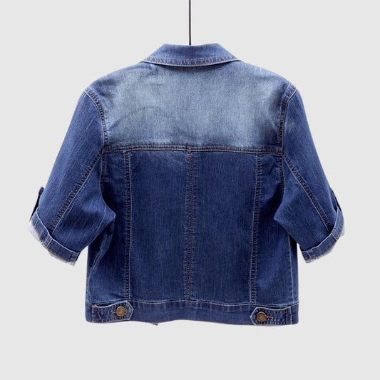 Malin Tassou Short Sleeve Denim Jacket