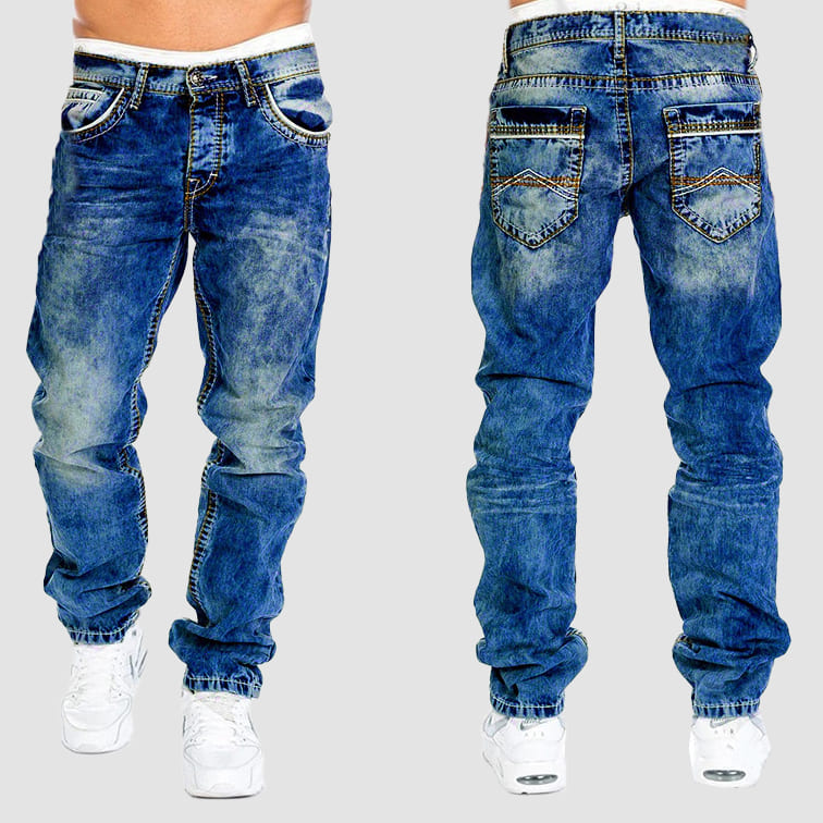 Maverick Washed Denim Jeans