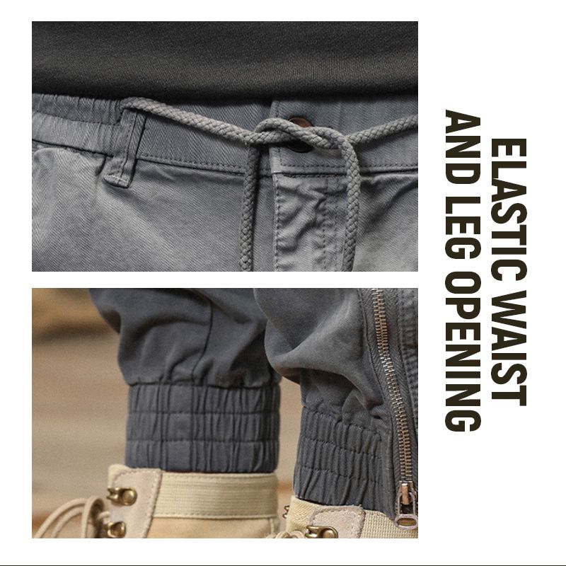 Men’s Fashionable Thickened Cargo Outdoor Pants